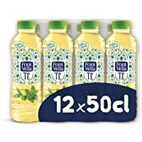 Los mejores  - Font Vella Té Agua Mineral y extracto de té Verde Sabor Menta - Pack 12 x 50cl
